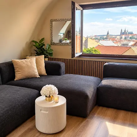 Old Town Rooftop Sauna & Terrace Apartament Praga